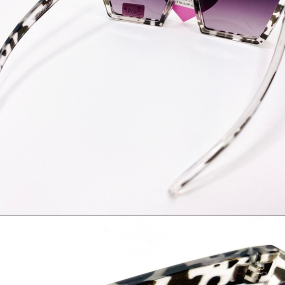 NEW Snooki UNION SQUARE Leopard Clear Animal Print Sunglasses by Nicole Polizzi - Picture 3 of 3